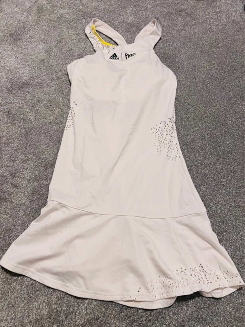 Adidas Tennis London Y-Dress - white